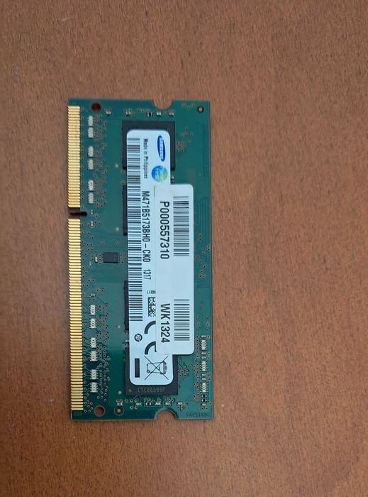 Memória Ram4GB DDR3-1600