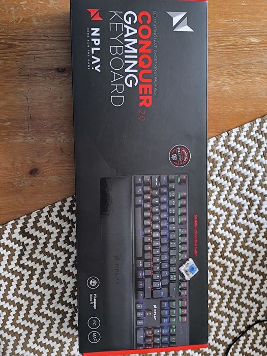 Teclado Gaming NPLAY Conquer 2.0 Mecânico
