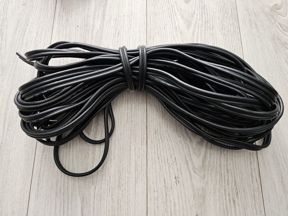Przewód kabel RCA + remote, kabel wzmacniacza car audio, ok 20 metrów