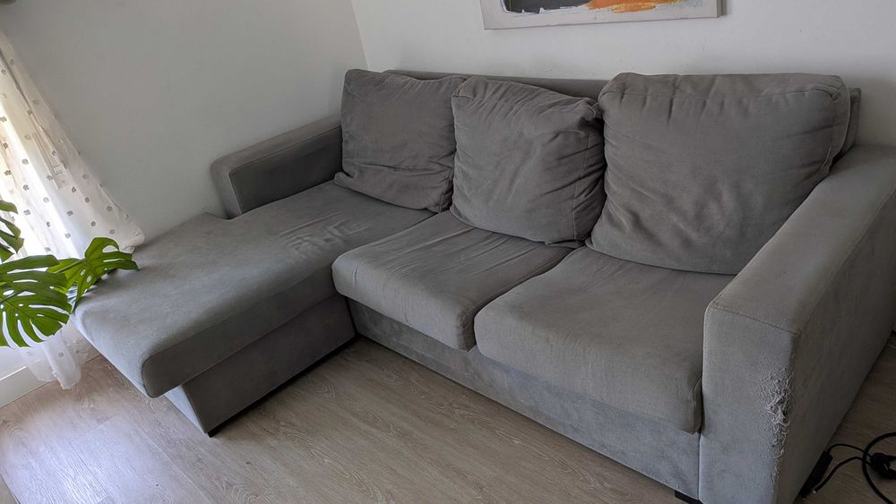 Sofá chaise longue grátis