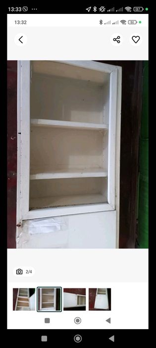 Железный шкаф, тумбочка,стелаж