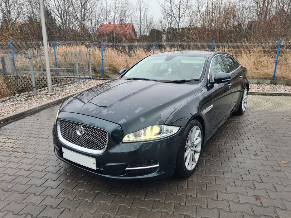 Jaguar XJ 2010 3.0 Diesel Limuzyna Anglik V5C Felgi 19" Full Opcja
