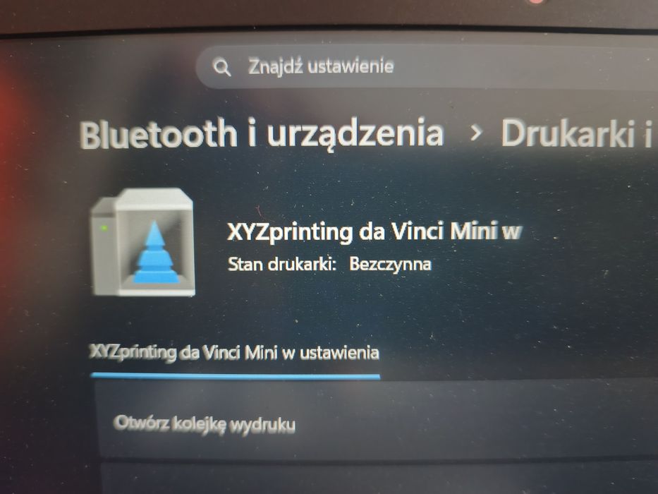 Drukarka 3d XYZ Da Vinci mini