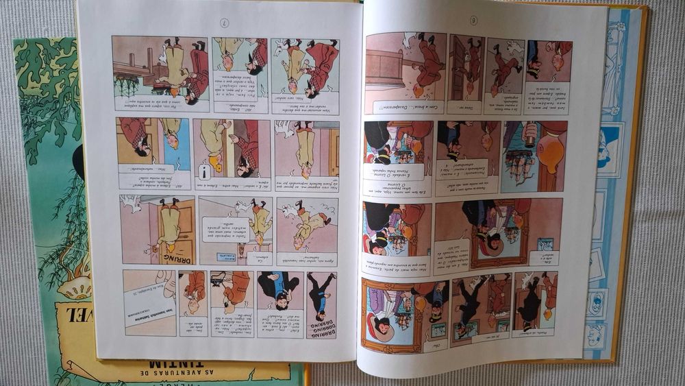 livros de As Aventuras de Tintim