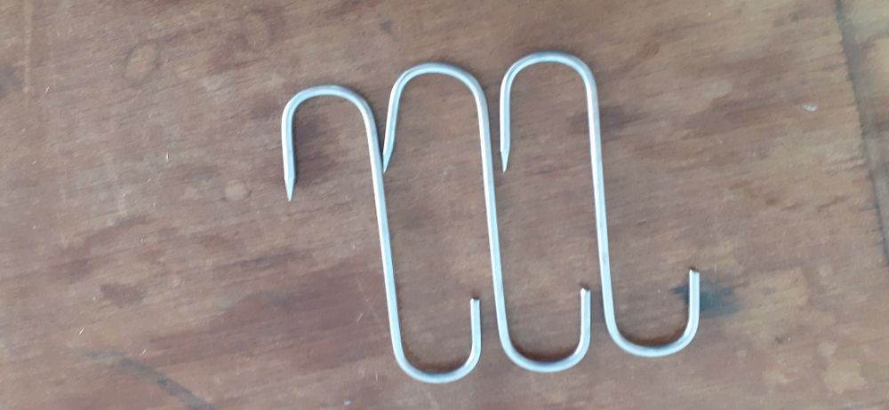 Vendo estes ganchos em inox