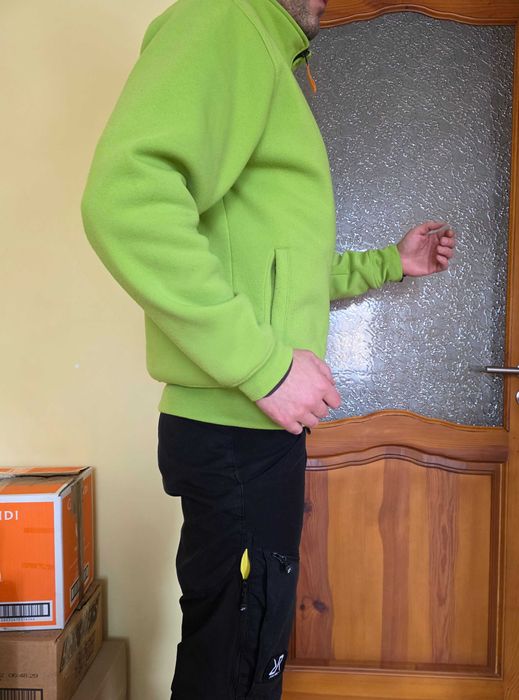 Флісова кофта, колір салатовий М