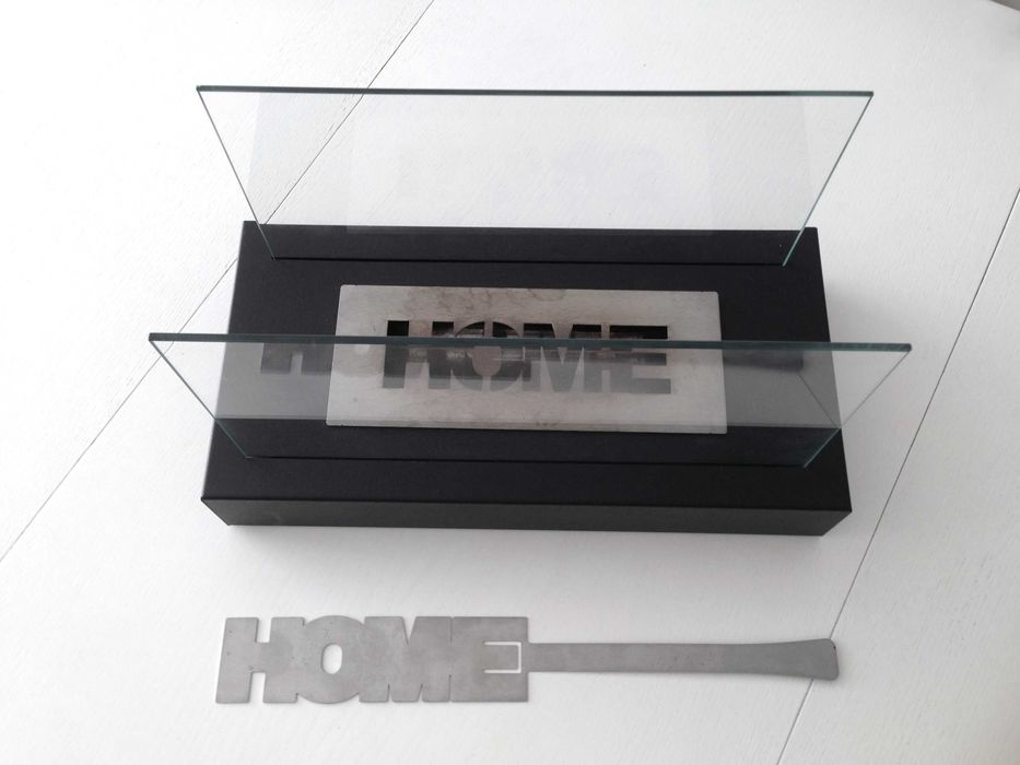 Biokominek wolnostojący stojący czarny HOME