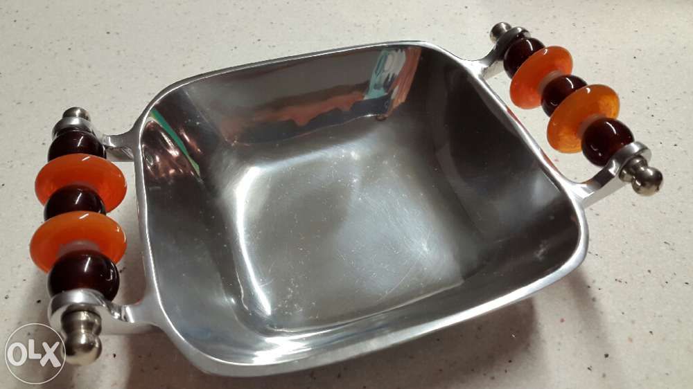 Taça quadrada de alumínio - A estrear