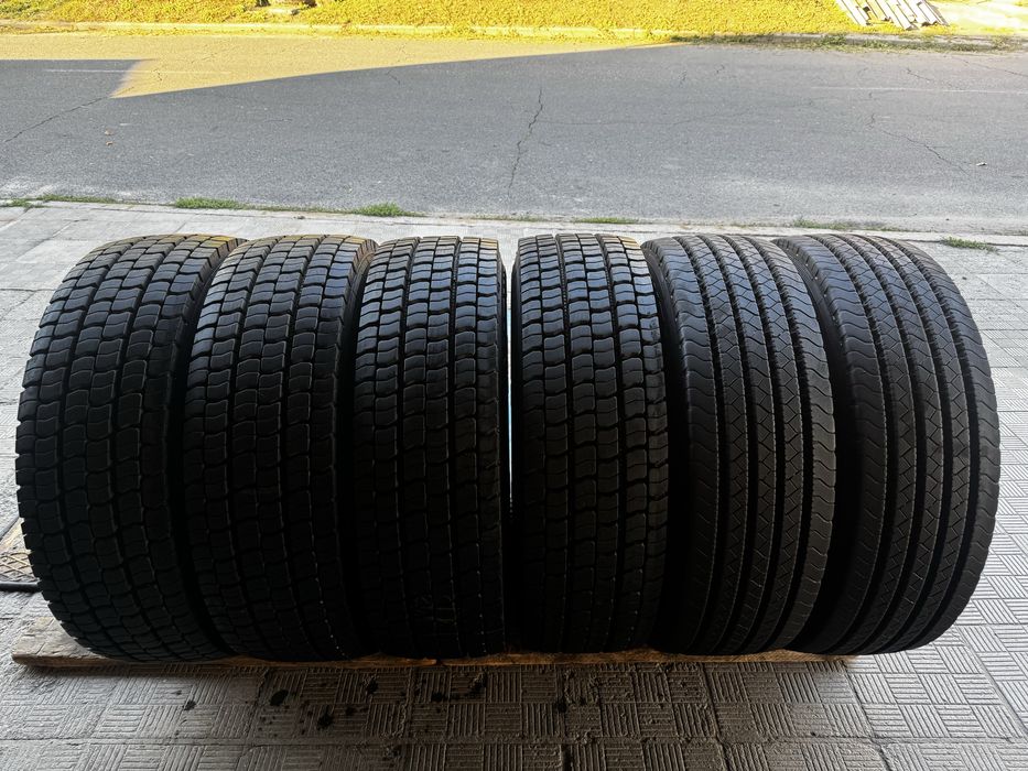 265/70/19.5-4-2шт.Ведучі Рулеві .Контінентал оригінал з Німеччини.Цін