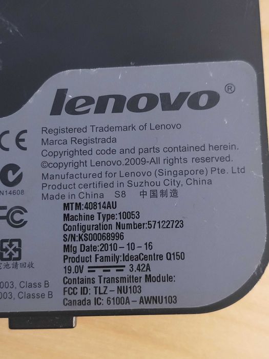 Lenovo Nettop IdeaCentre Q150