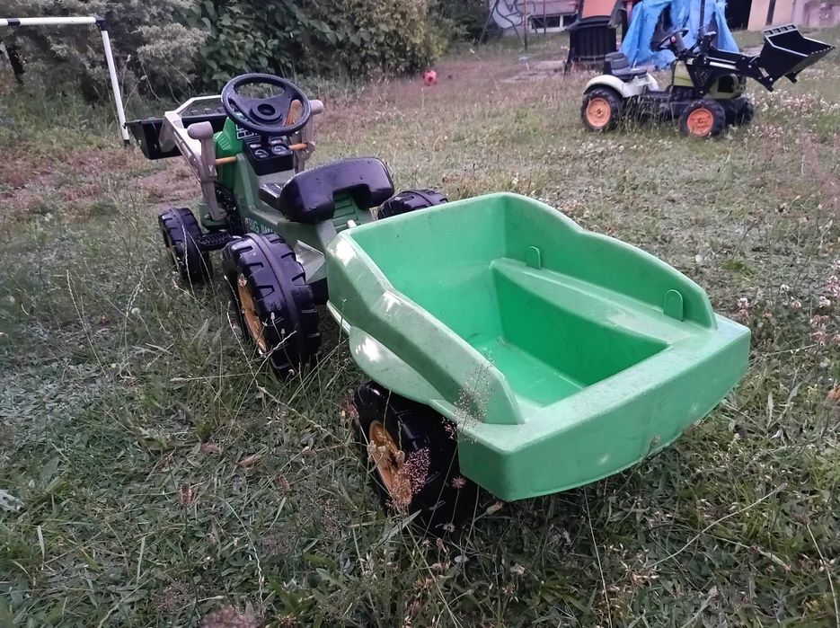 Traktor z ładowarką z napędem na pedały Big Jimmy