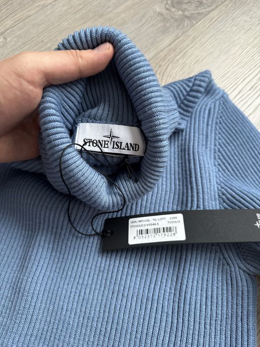 Гольф Stone Island (шерсть, водолазка вязанная)