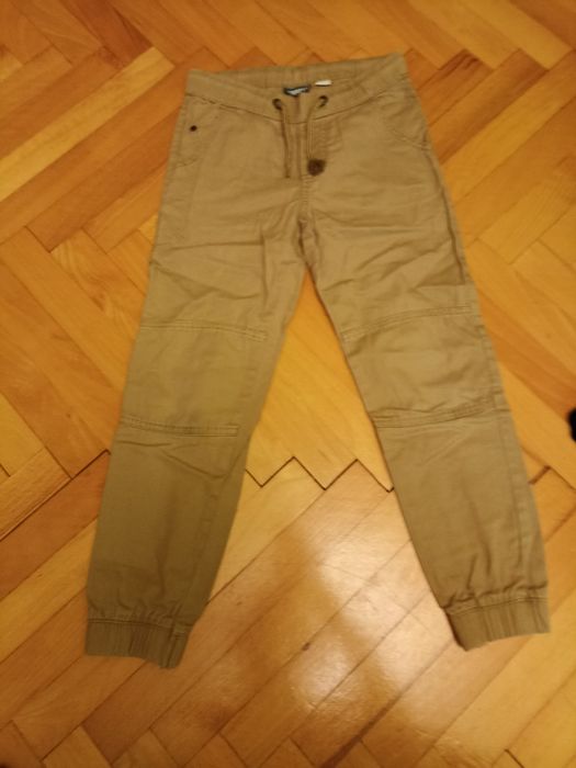 Spodnie chłopięce materiałowe 128 cm