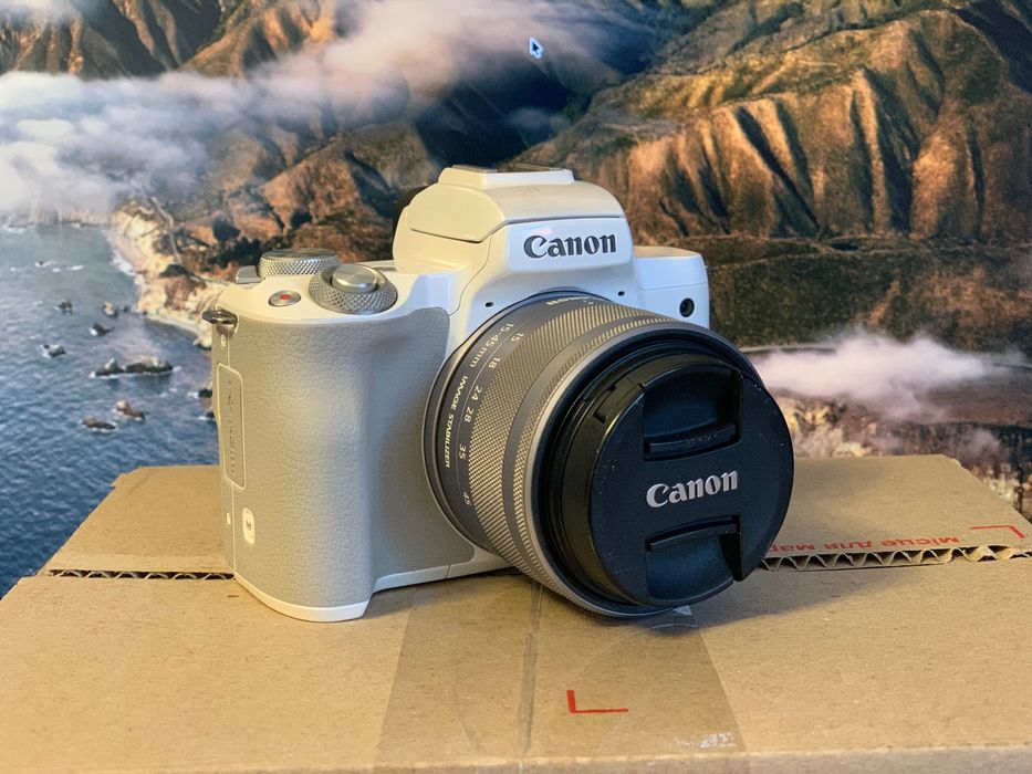 Canon EOS M50 Kit 15-45 IS STM White