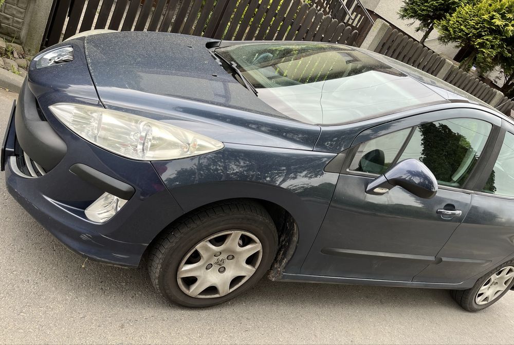 Peugeot 308 LPG bezwypadkowy klimatronik