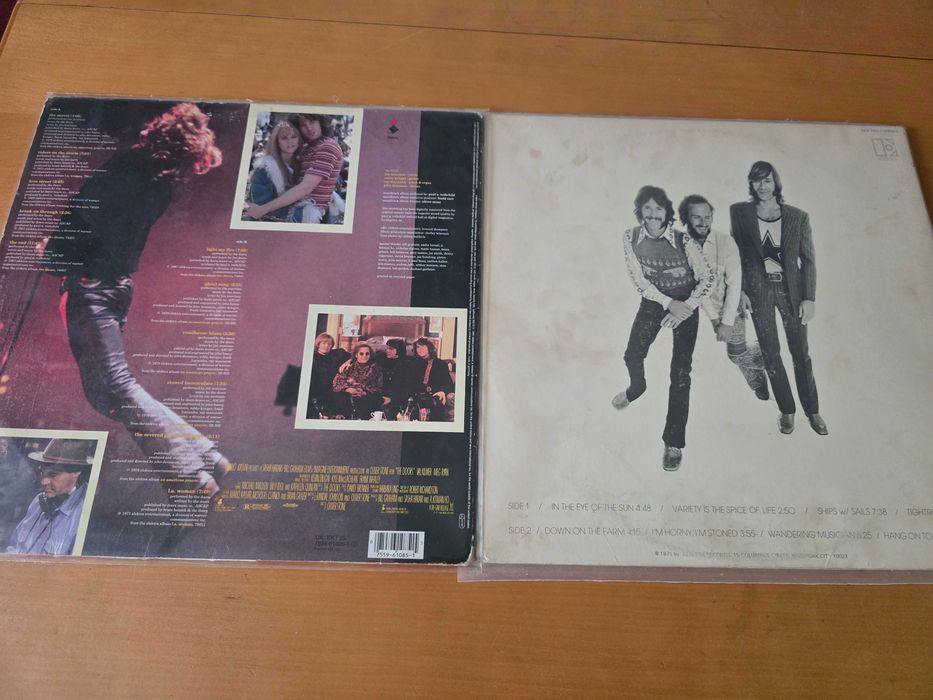 Płyty winylowe: THE DOORS - stare ładne wydania z USA