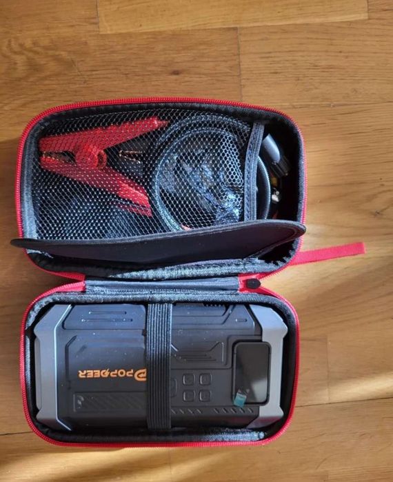 Booster bateria Popdeer Pd-JA3 5000A Diesel 8L Compressor 150psi NOVO