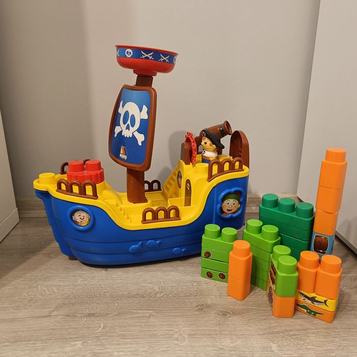 Statek Polesie Wader z klockami