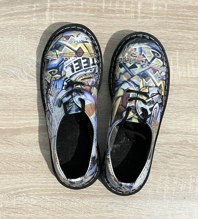 Полуботинки Steel graffiti СРОЧНО