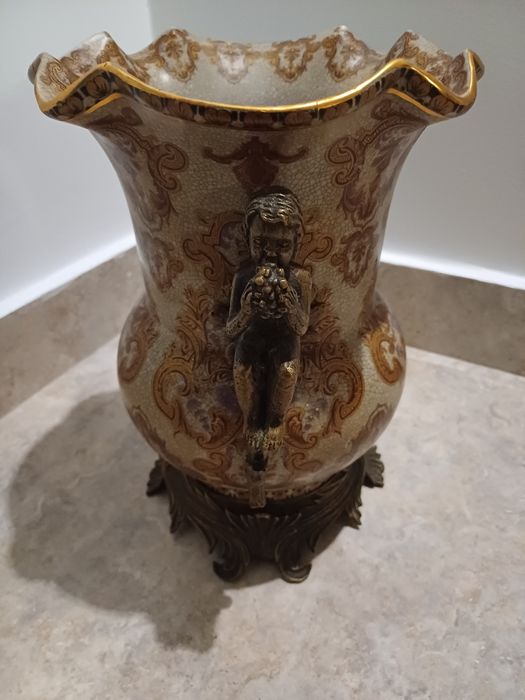 Jarrão pintado à mão