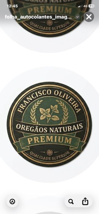 Oregãos naturais deste ano