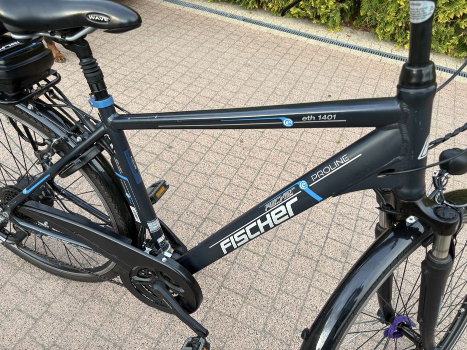 Rower Elektryczny Fischer eth1401 napęd Shimano 3x8