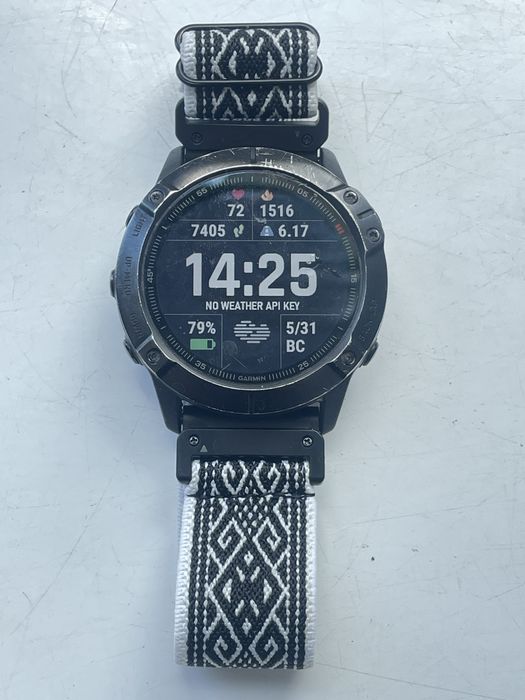 Garmin  26 мм - Quickfit Bohemia White - 26 мм  нейлоновый ремень для смарт  часов