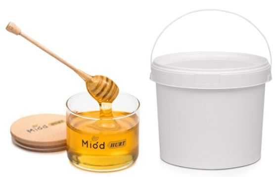 Miód Akacjowy - Wiadro 25 kg