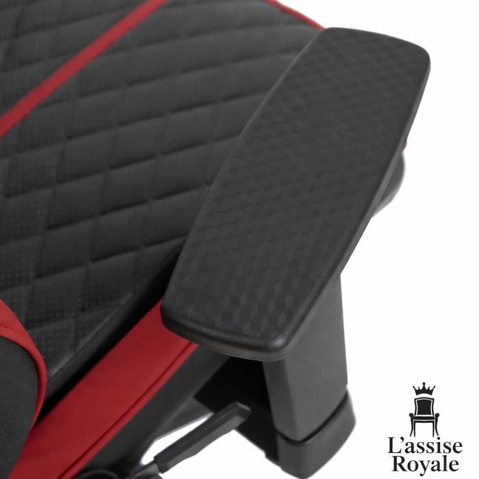 Fotel Gamingowy pikowany PREMIUM Obrotowy Biurowy Regulowany Ergonom