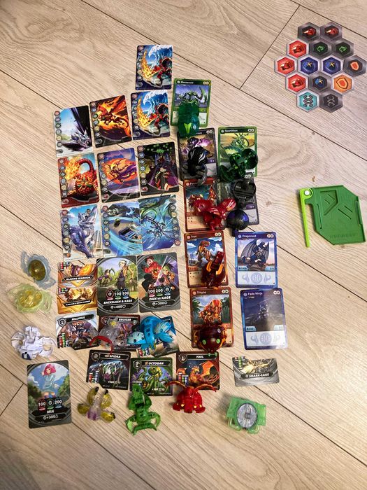 Bakugan figurki zestaw
