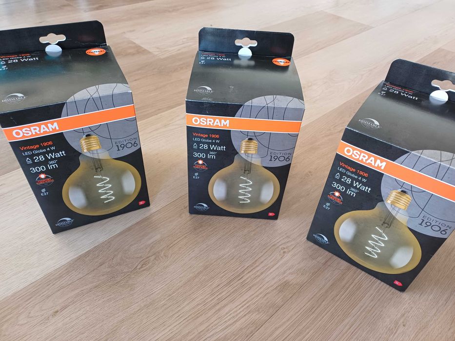 Żarówki led - loftowe, firmy OSRAM