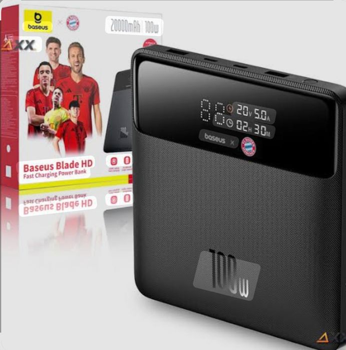 Павербанки Baseus 25000mAh 145w, Baseus Blade HD 20000mAh 100W