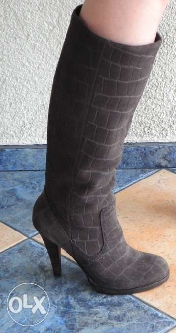 Reserved buty kozaki 37 szare szary
