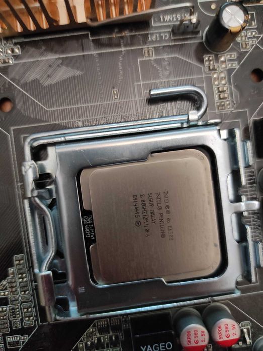 комплект P5KPL-AM/PS(775)+E6300+6Gb+блок живлення Chieftec