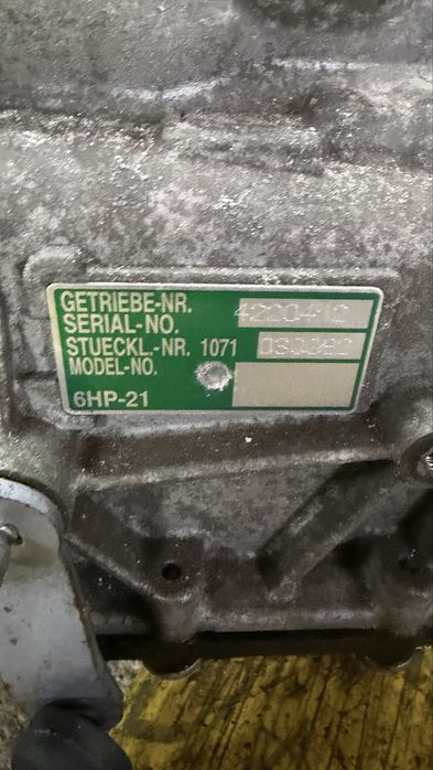 Caixa velocidade automatica BMW 6HP-21