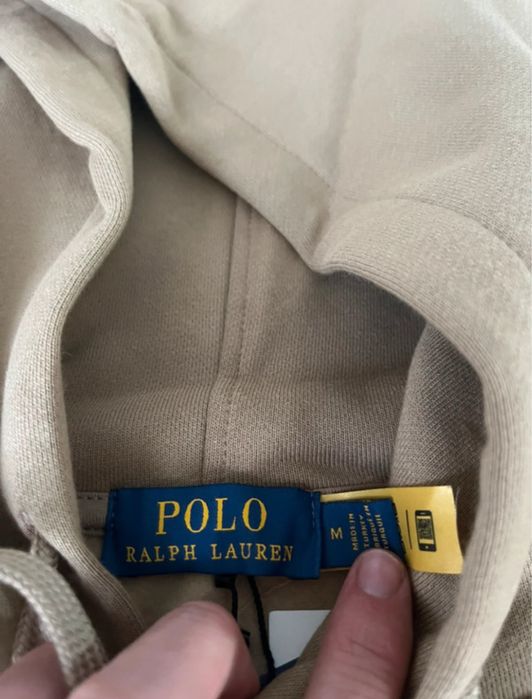Hoodie Ralph Lauren Camel com capuz