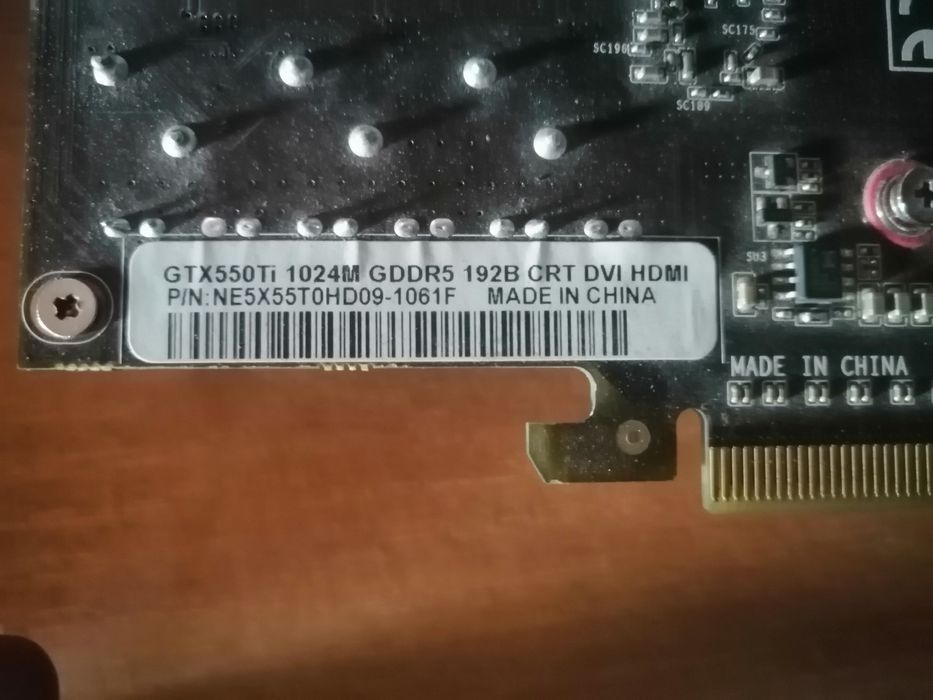Видеокарта Palit PCI-Ex GeForce GTX550Ti 1024MB GDDR5 (192bit) (