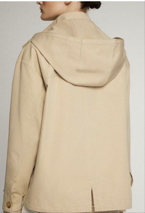 Вітровка котонова куртка Massimo Dutti