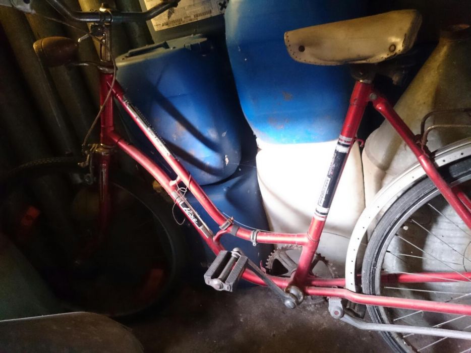 Stary rower zabytek do renowacji