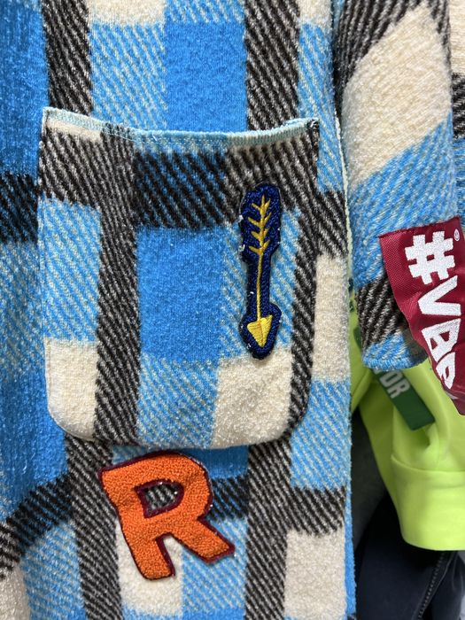 Меховая рубашка-пальто итальянского бренда VDR