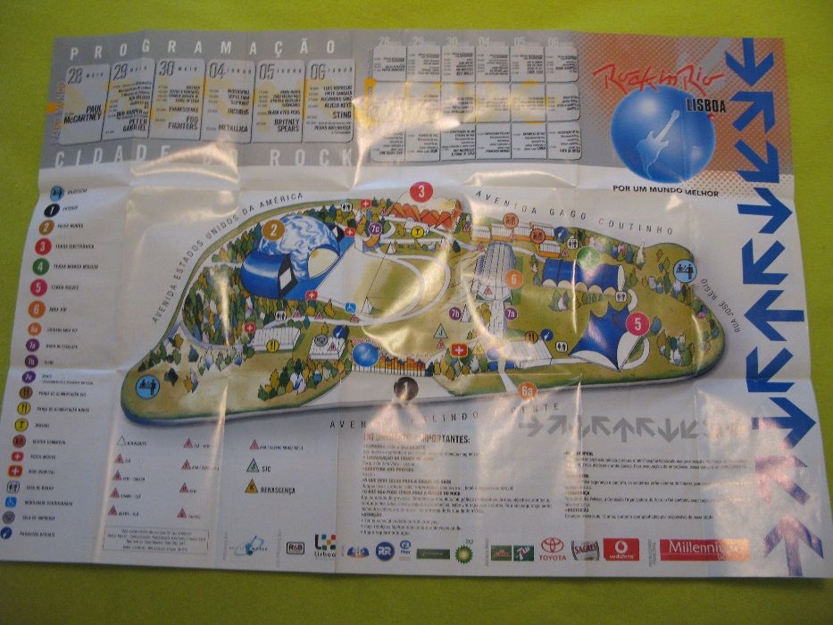 Rock in Rio em Lisboa – 2004 (1ª edição) para colecionadores