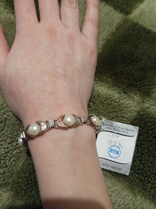 Продам браслет срібний, новий