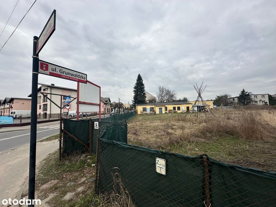 Działka inwestycyjna 2131m2 , ul. Traugutta , Wieluń