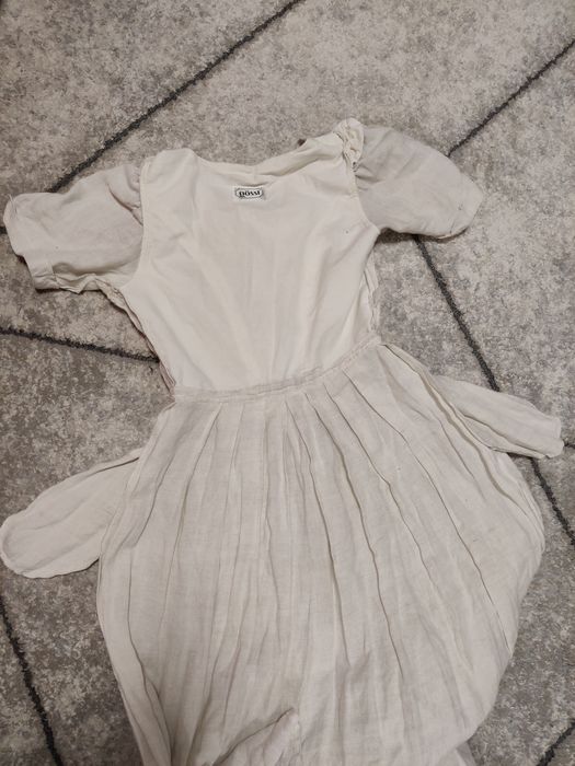 Elegancka sukienka Gössl z lnu i bawełny 36 38