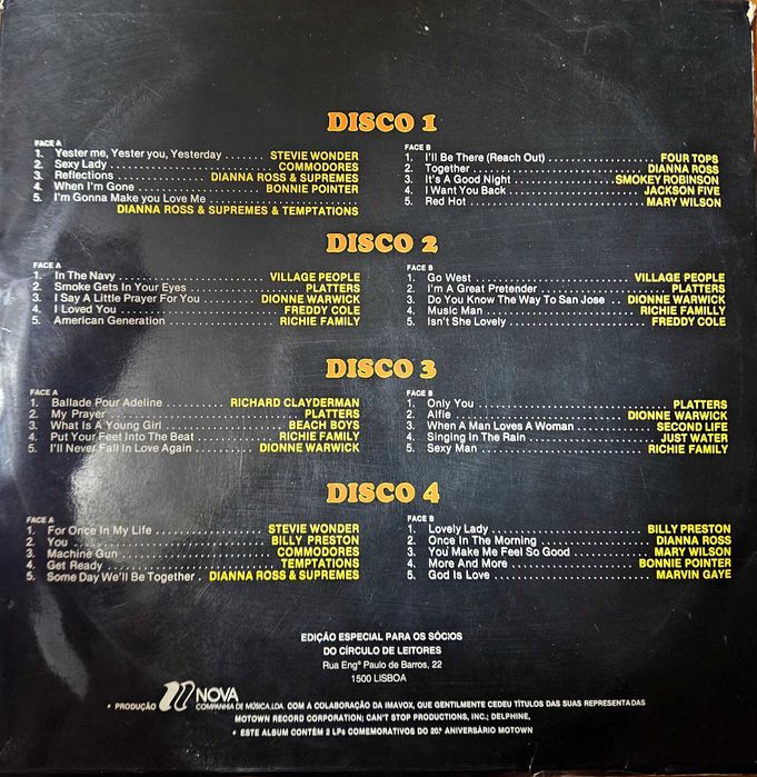 Vinil: 40 Million Sellers