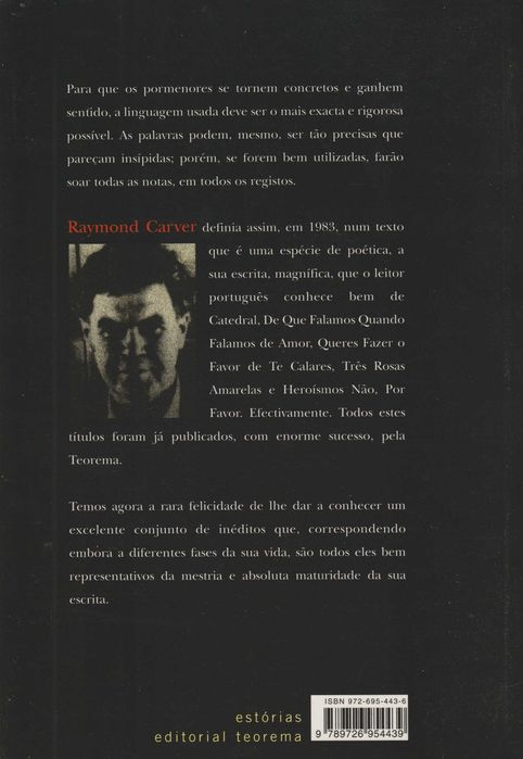 Telefona se Precisares de Mim - Raymond Carver