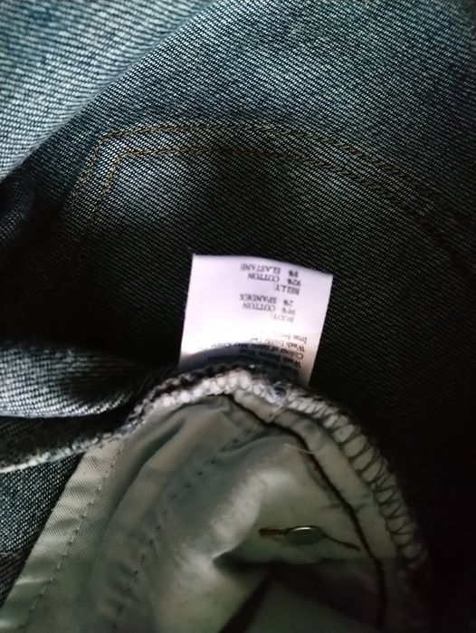 Джинсова спідниця для вагітних 28 розмір