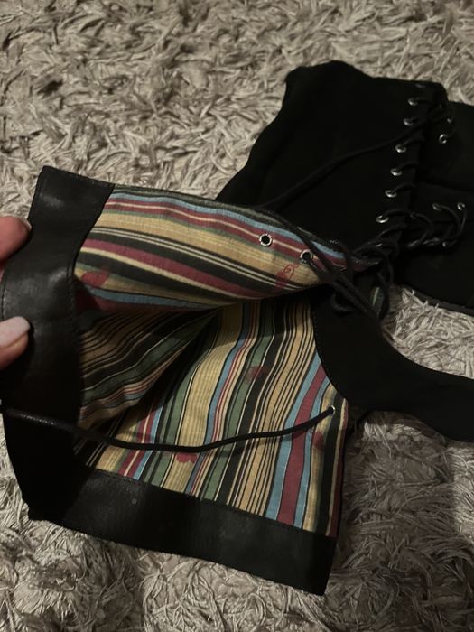 Botki długie sznurowane Felmini skóra 38 Gredo