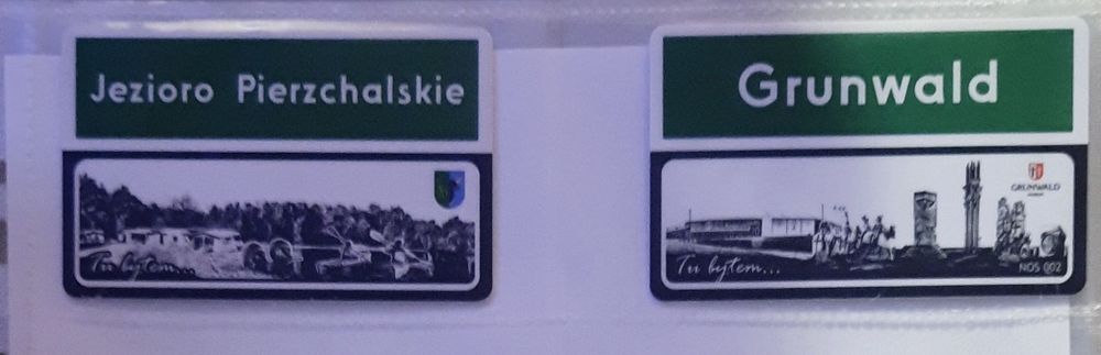 Magnes turysty województwo Warmińsko Mazurskie 36 sztuk