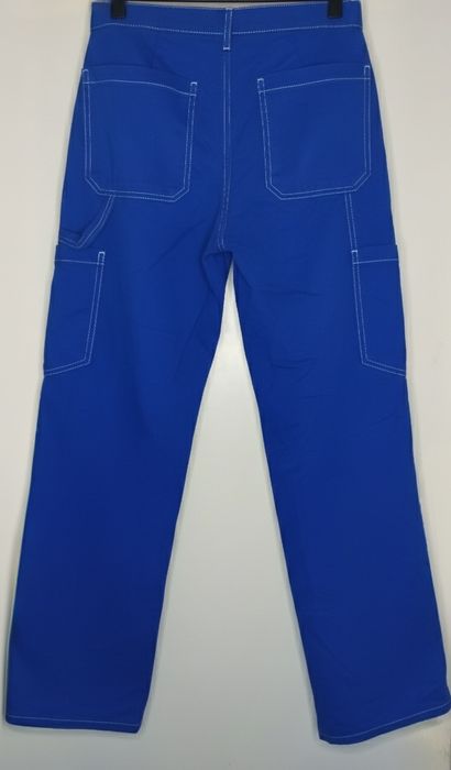 Яркие Синие Брюки Карго * Твой идеальный образ уже ждёт! Размер: XS-S